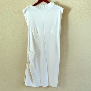 Brunello Cucinelli Knit raw edge dress m sideslit